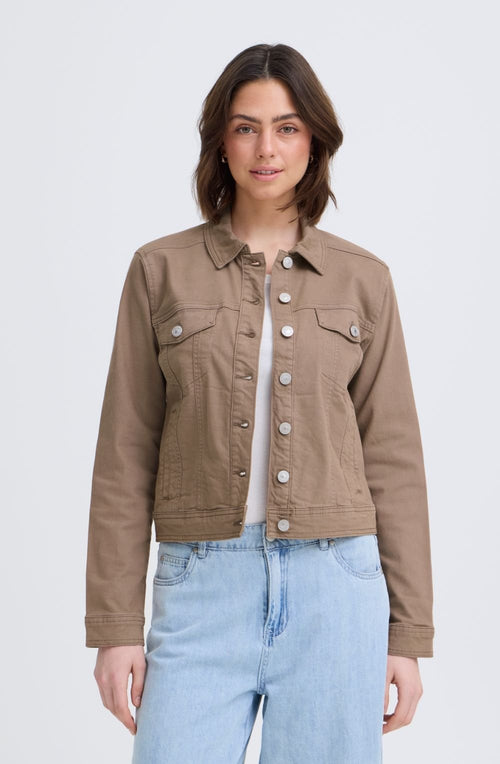 Mountain Brown Denim Jacket