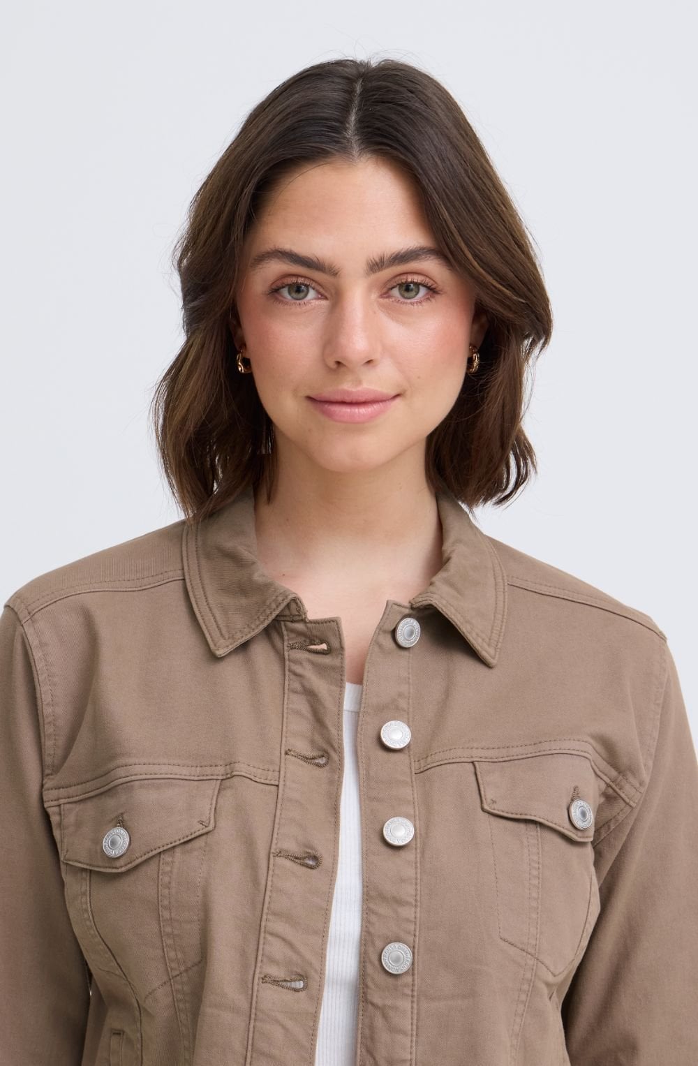 Mountain Brown Denim Jacket