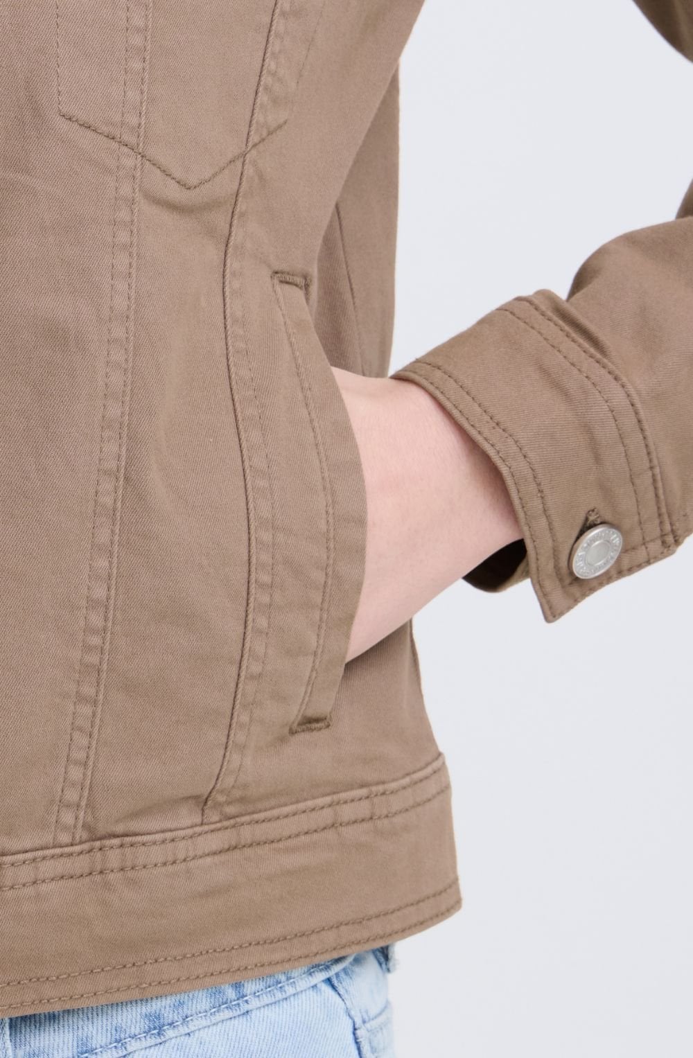 Mountain Brown Denim Jacket