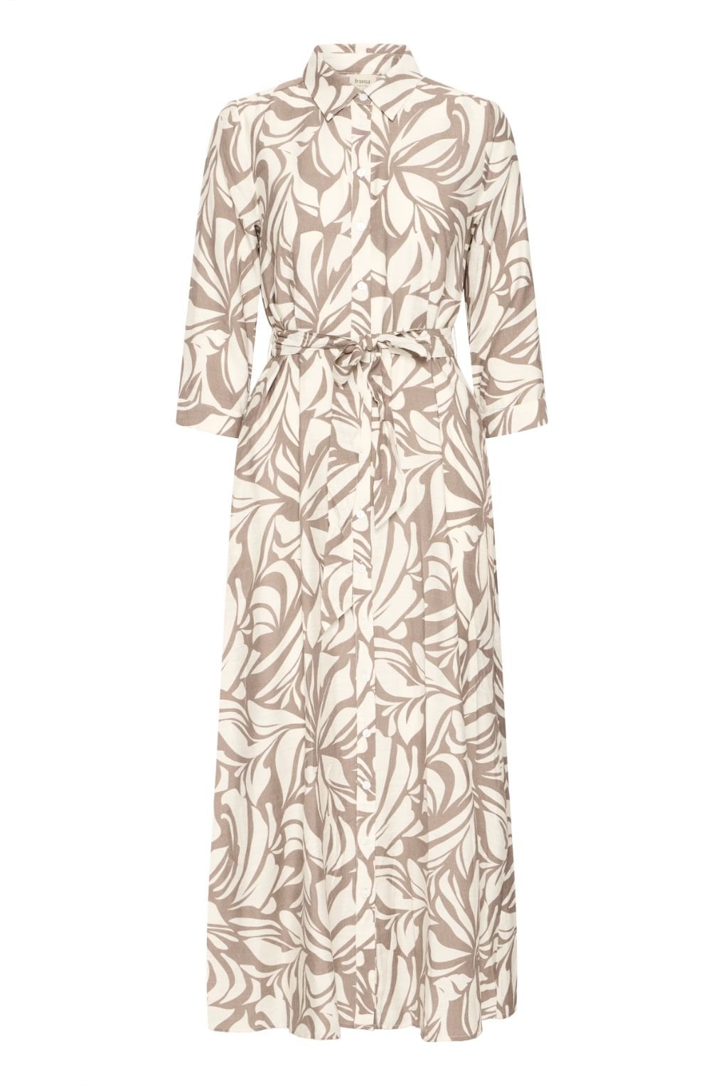 Mountain Brown Floral Reverie Maxi Dress