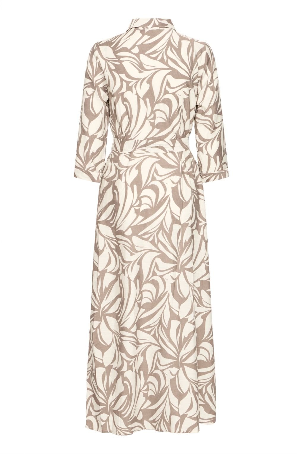 Mountain Brown Floral Reverie Maxi Dress
