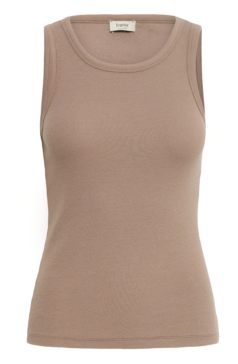 Mountain Brown Vest Top