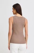 Mountain Brown Vest Top