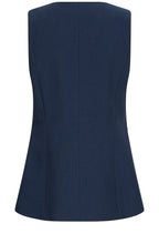 Navy Blazer Abigail Longline Waistcoat