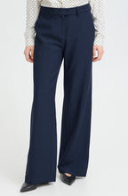 Navy Blazer Abigail Wide Leg Trousers
