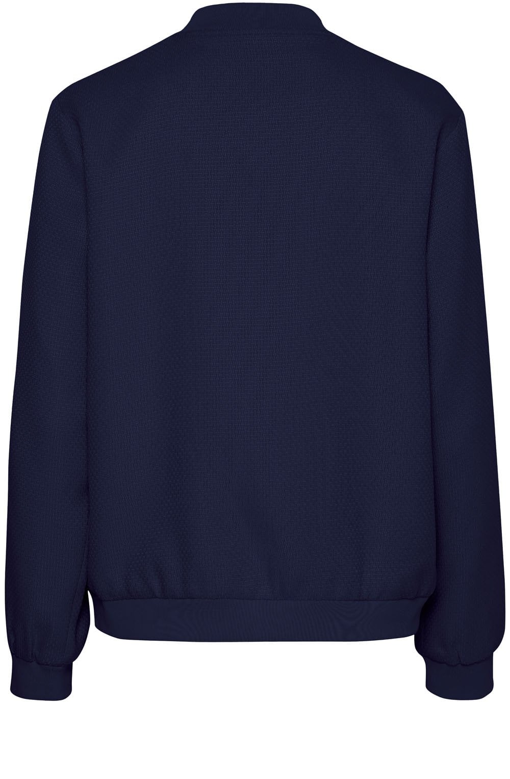 Navy Blazer Bomber Jacket