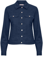 Navy Blazer Denim Jacket