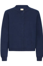 Navy Blazer Minimalist Cardigan