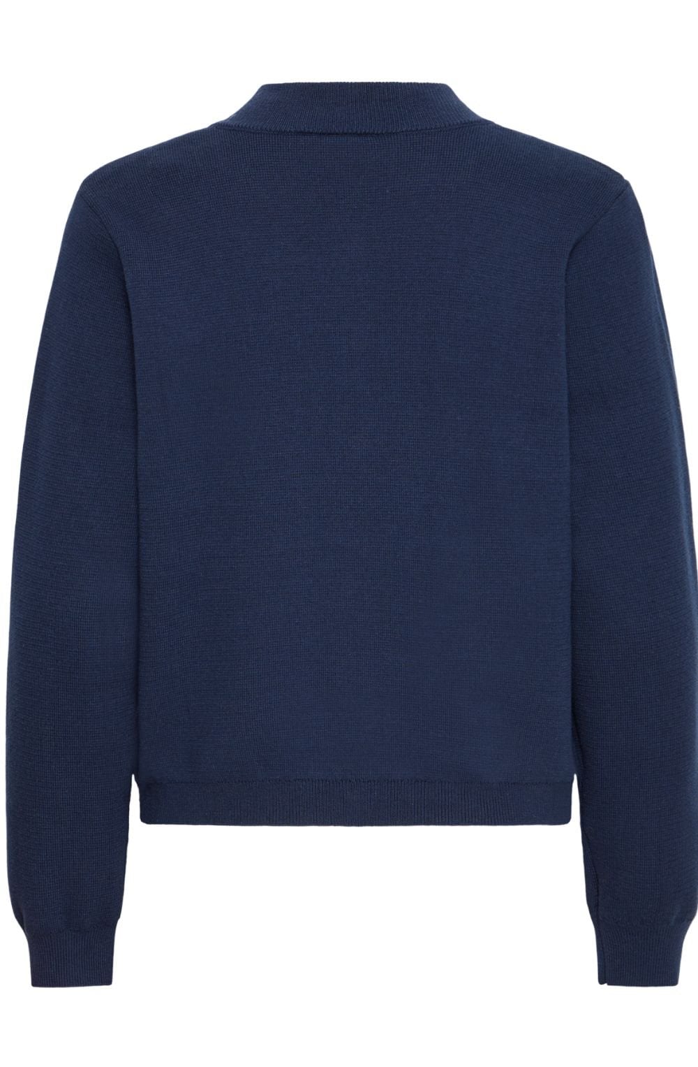 Navy Blazer Minimalist Cardigan