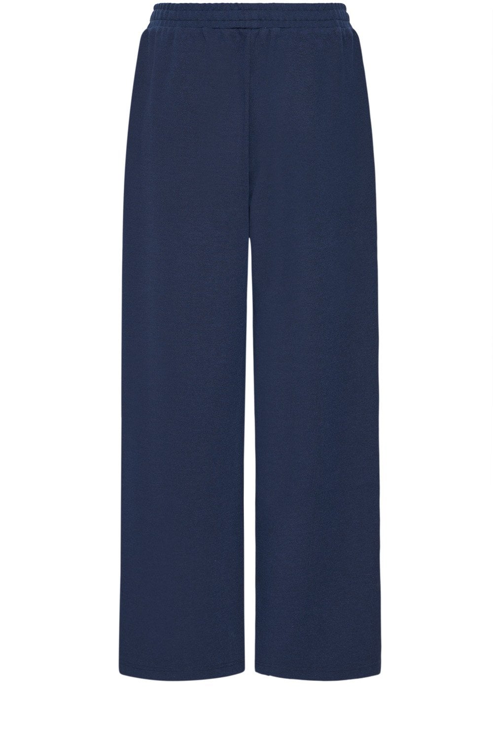Navy Blazer Priya Textured Jersey Trousers