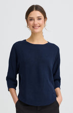 Navy Blazer Sinja Batwing Jumper