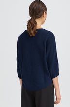 Navy Blazer Sinja Batwing Jumper