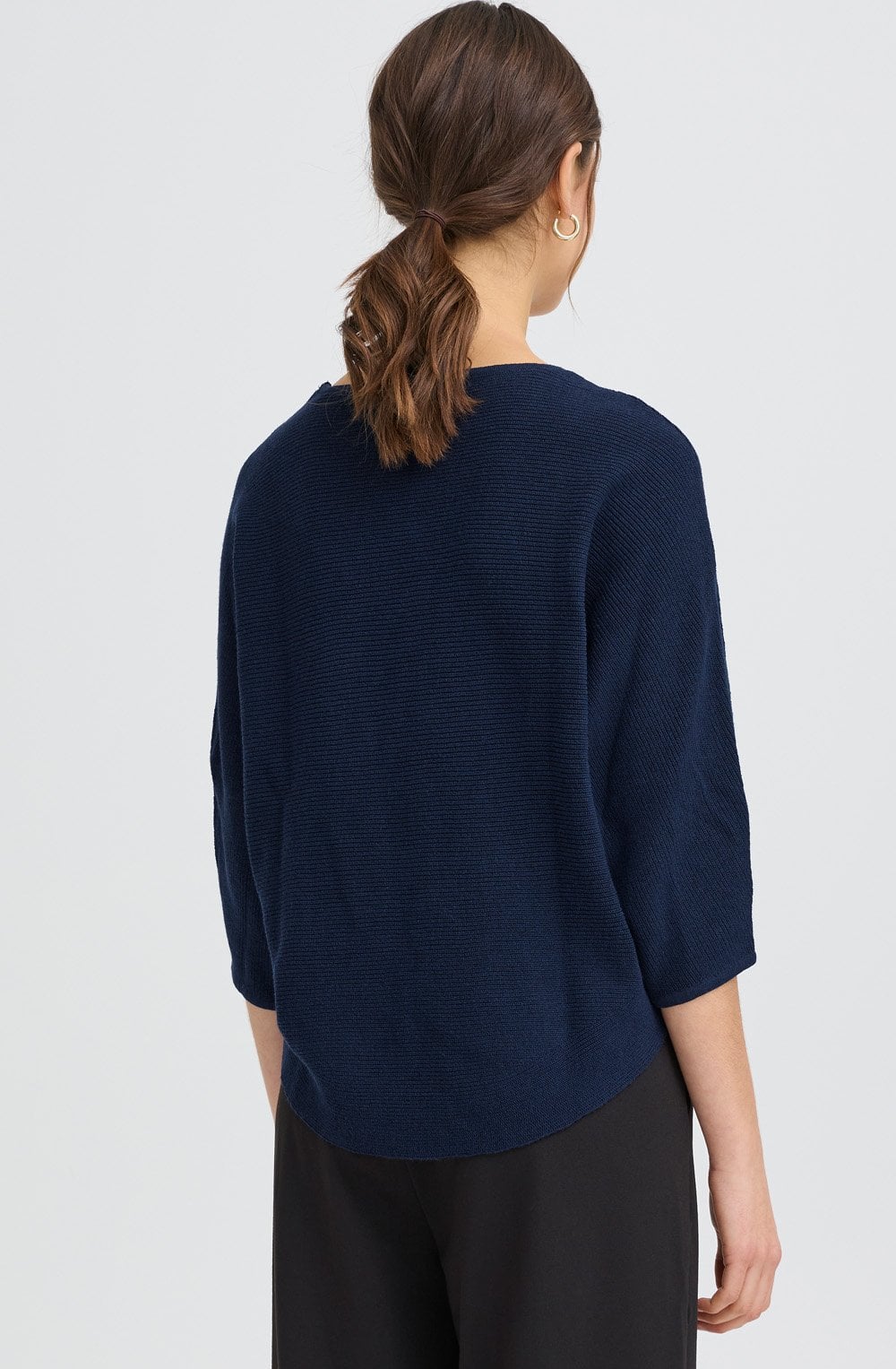 Navy Blazer Sinja Batwing Jumper