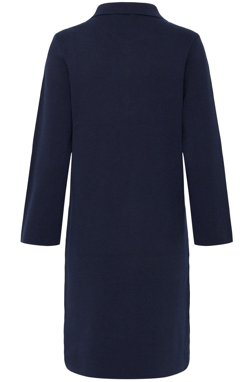 Night Sky Collared Knitted Dress