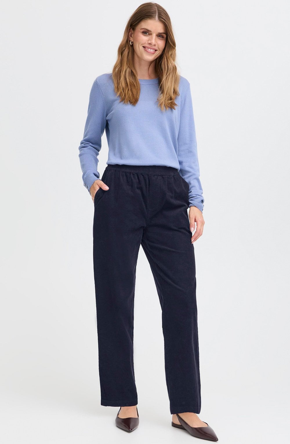 Night Sky Fine Cord Trousers