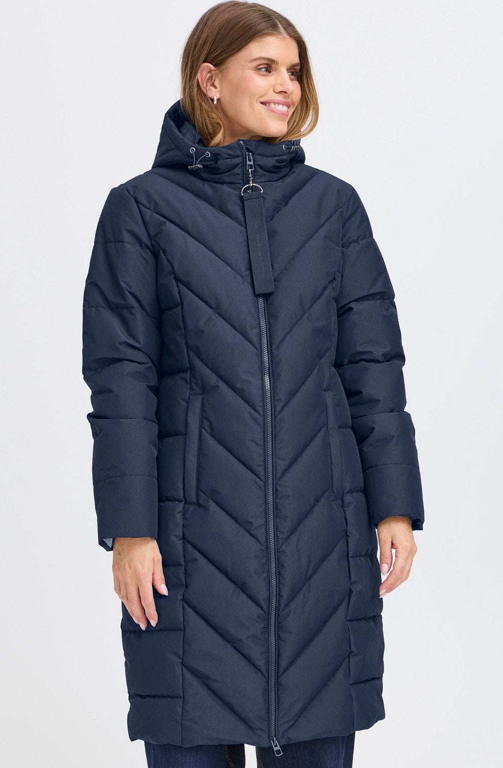 Night Sky Maise Hooded Puffer Coat