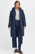 Night Sky Maise Hooded Puffer Coat