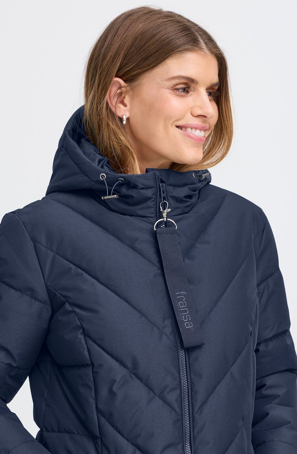 Night Sky Maise Hooded Puffer Coat