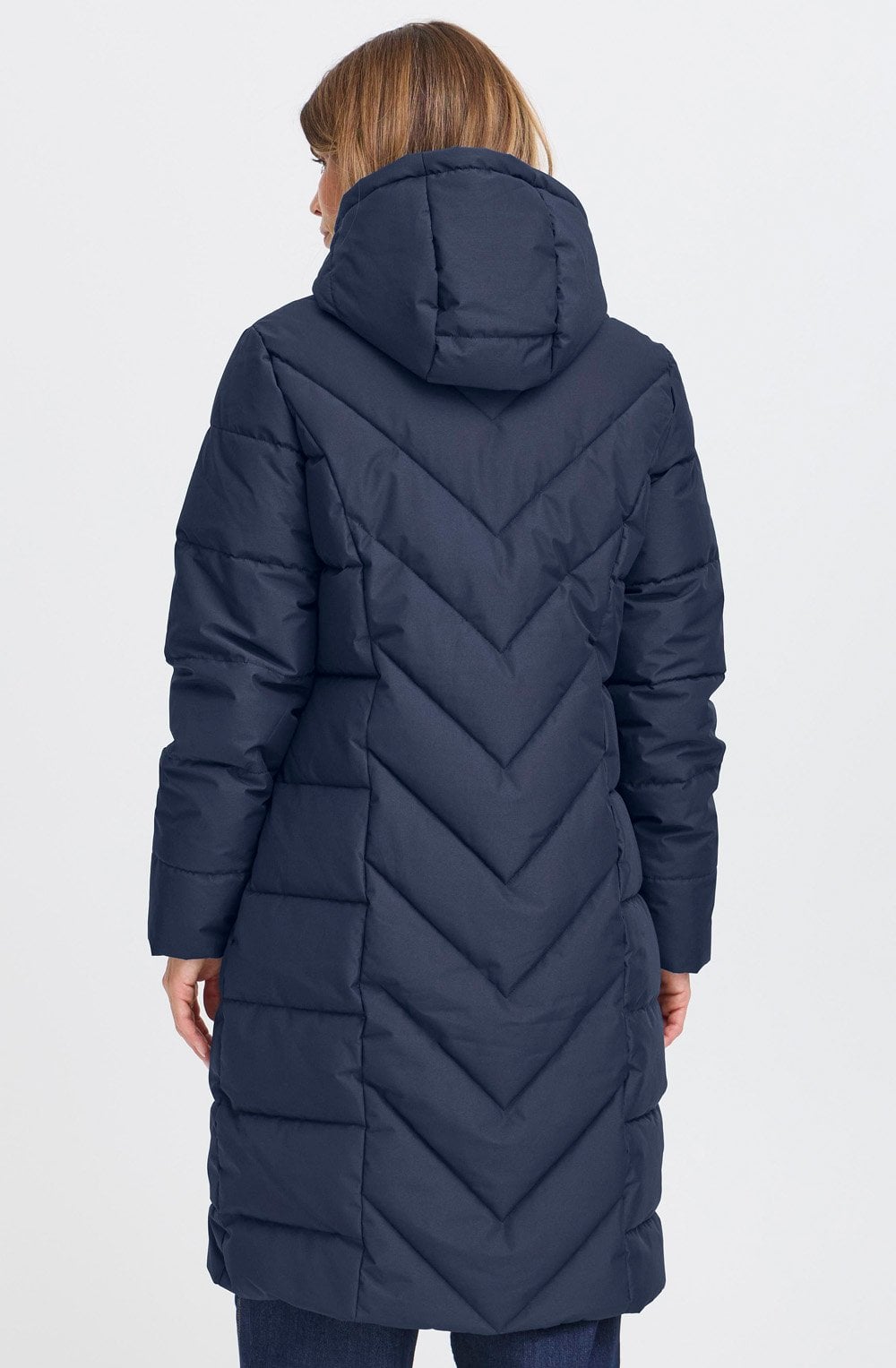 Night Sky Maise Hooded Puffer Coat