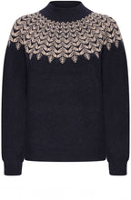 Night Sky Patterned Chest Jumper