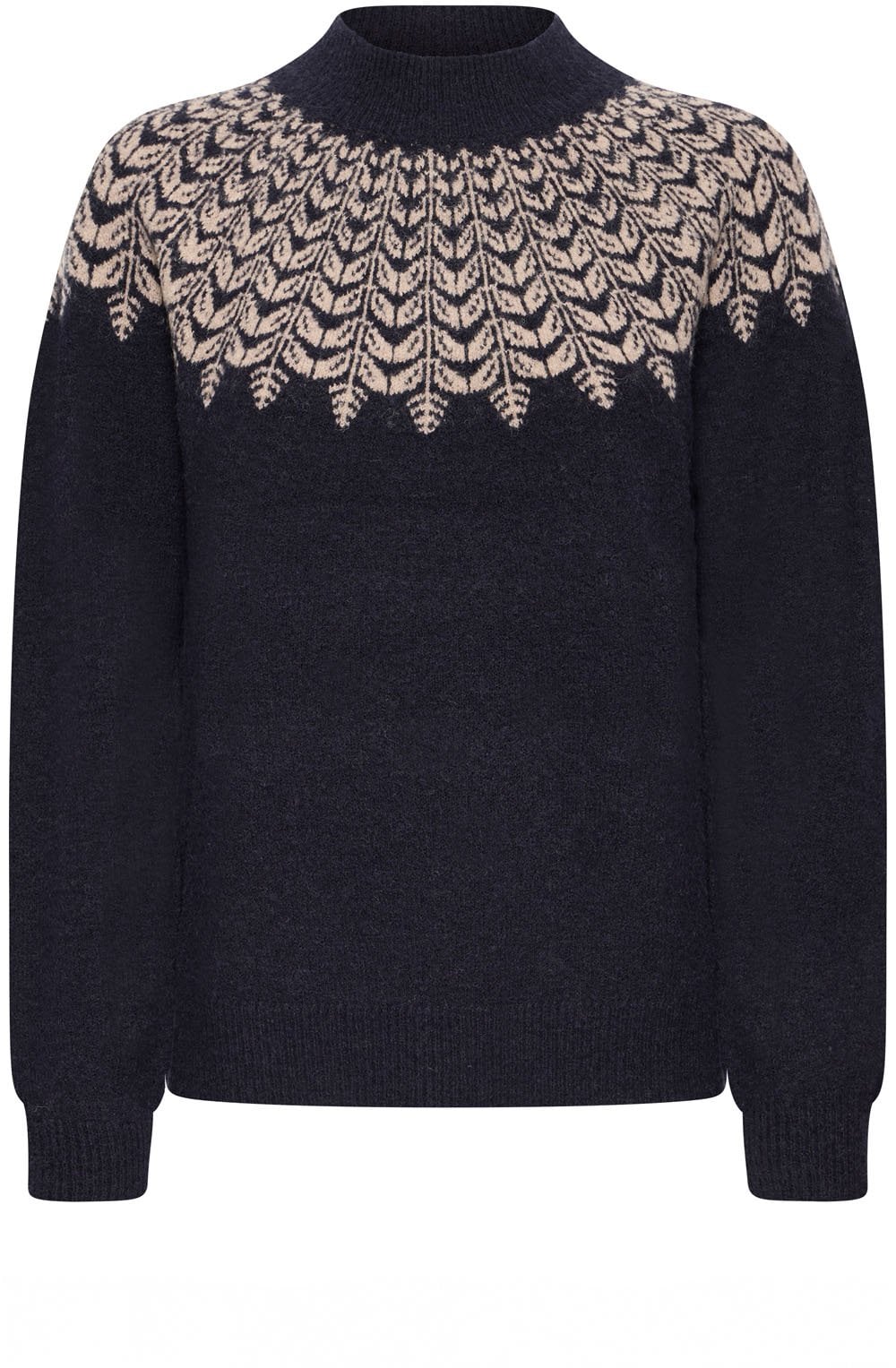 Night Sky Patterned Chest Jumper