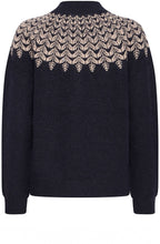 Night Sky Patterned Chest Jumper