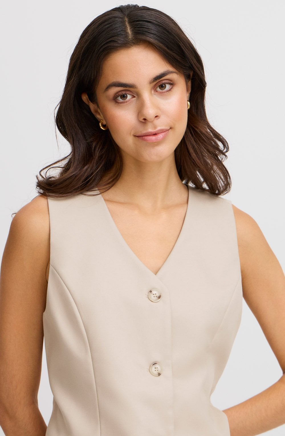 Oxford Tan Shaped Waistcoat