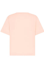Pink Keep Shining Motif T Shirt