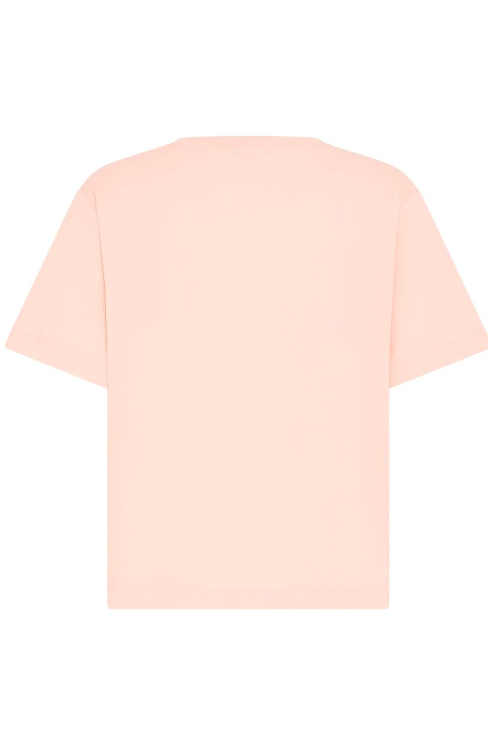 Pink Keep Shining Motif T Shirt