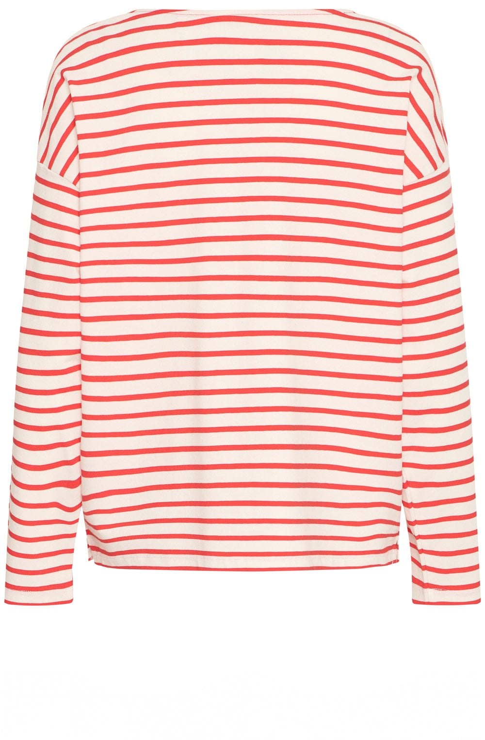 Poinsettia Striped Top
