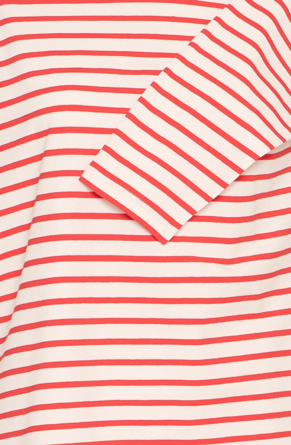 Poinsettia Striped Top