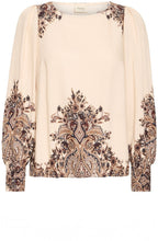 Pumicestone Beige Paisley Blouse