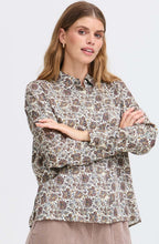 Pumicestone Black and Fudge Paisley Shirt