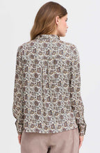 Pumicestone Black and Fudge Paisley Shirt