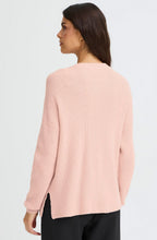 Rose Smoke Half Button Pullover