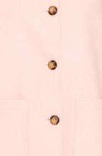 Rose Smoke High Collar Willa Coat