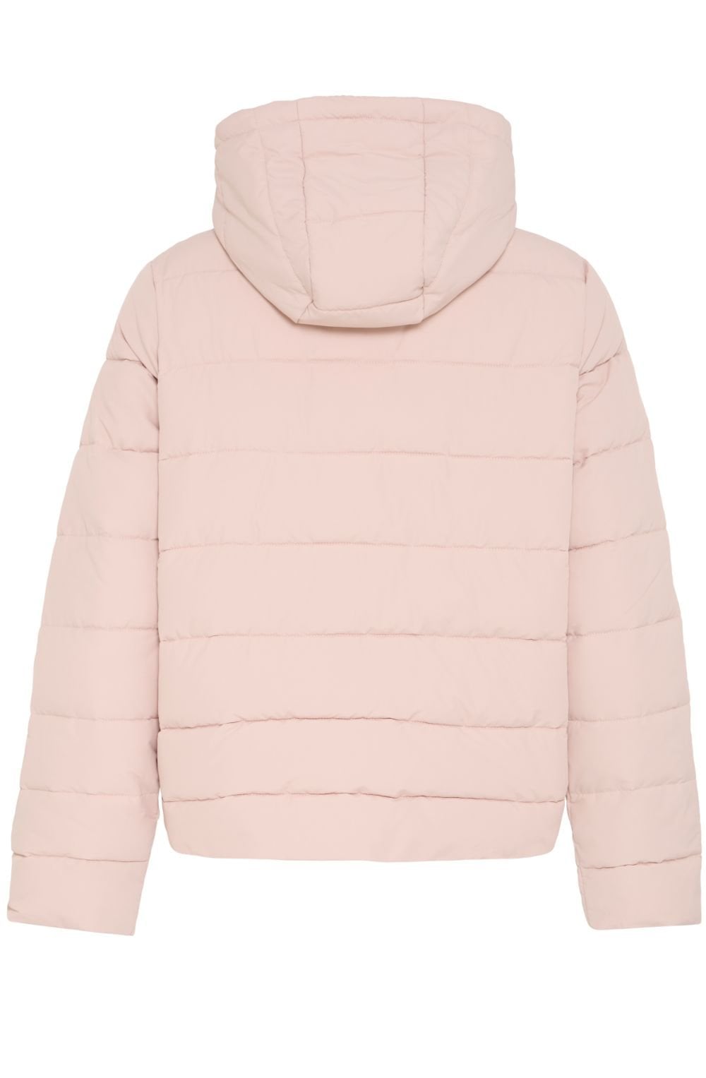 Rose Smoke Short Puffer Coat