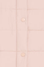 Rose Smoke Short Puffer Coat