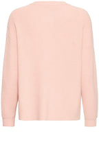 Rose Smoke Shoulder Detail Pullover