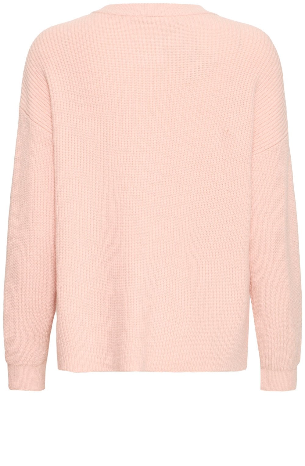 Rose Smoke Shoulder Detail Pullover