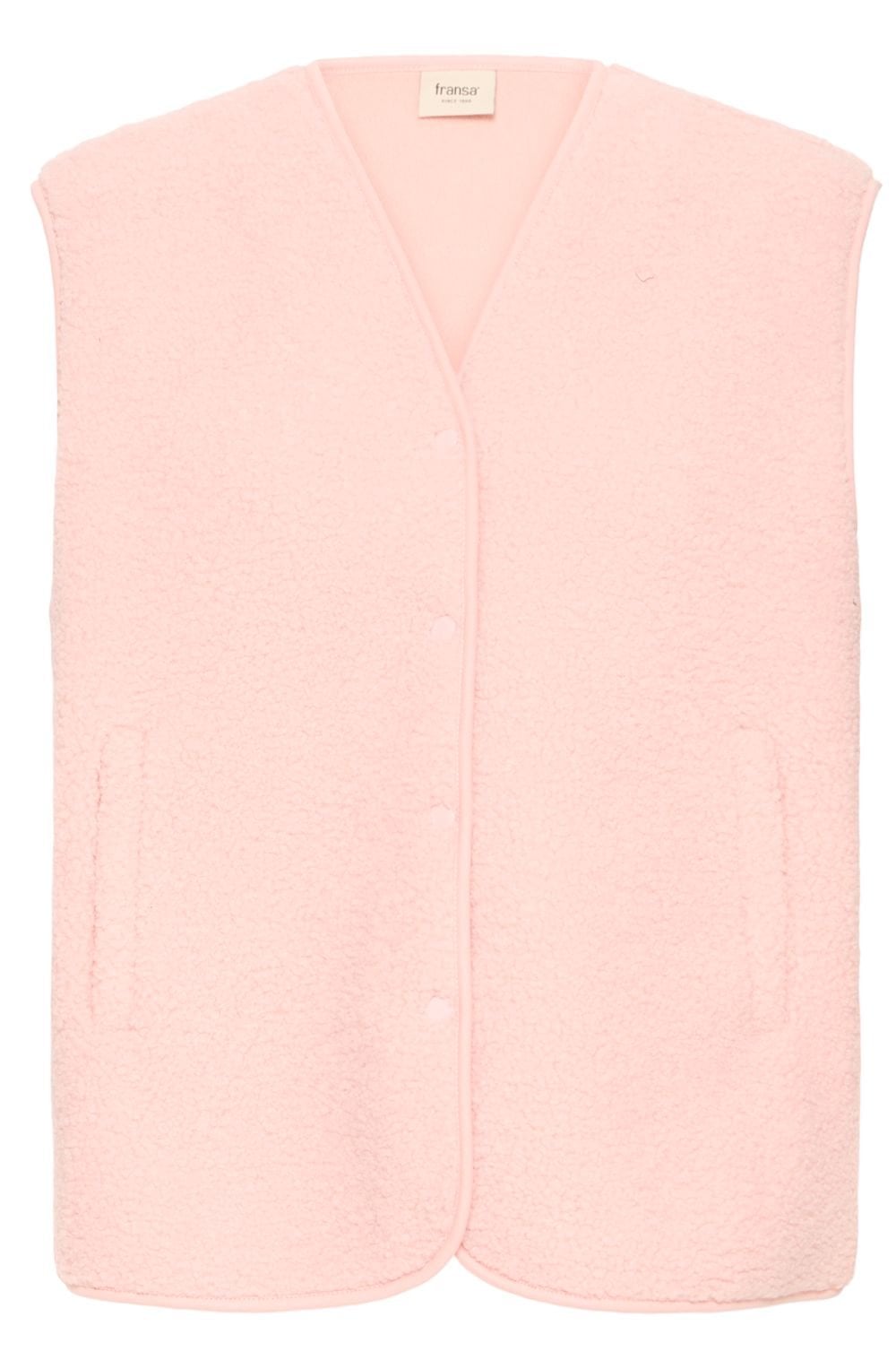 Rose Smoke Teddy Waistcoat