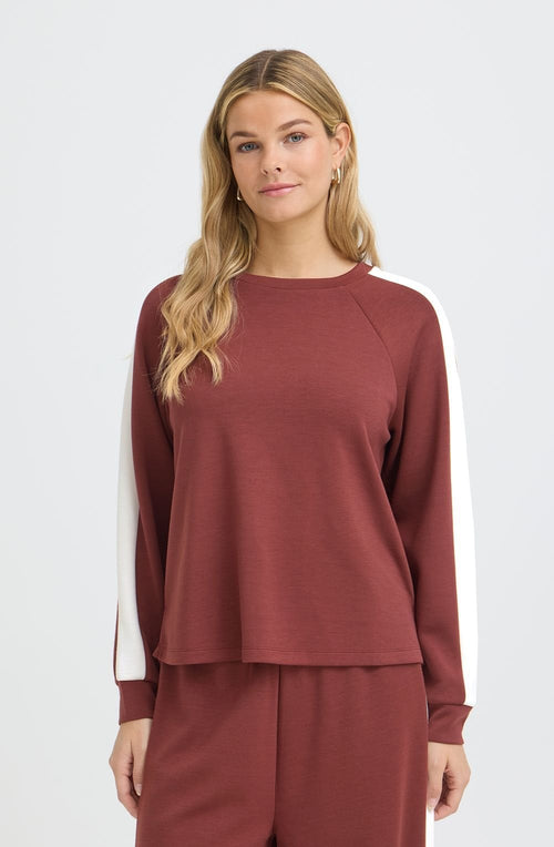 Rum Raisin Luxury Jersey Sweatshirt