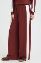 Rum Raisin Luxury Jersey Wide Leg Trousers