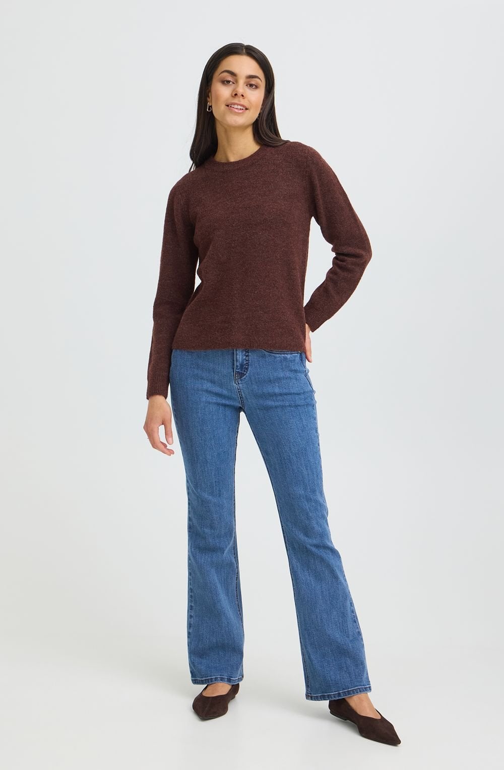 Rum Raisin Super Soft Straight Fit Jumper