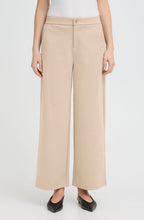 Savannah Tan Wide Leg Ankle Length Trousers