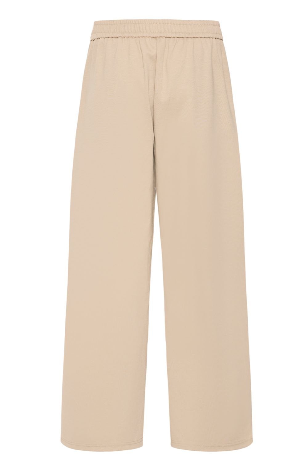 Savannah Tan Wide Leg Ankle Length Trousers