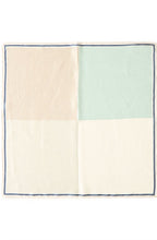 Silla Silk Check Creme De Menthe Square Scarf