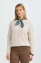 Silla Silk Salute Blue with Ice Water Square Scarf
