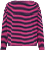 Very Berry and Navy Striped Siva Top