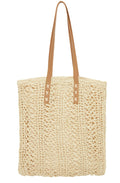 Warm Sand Straw Bag